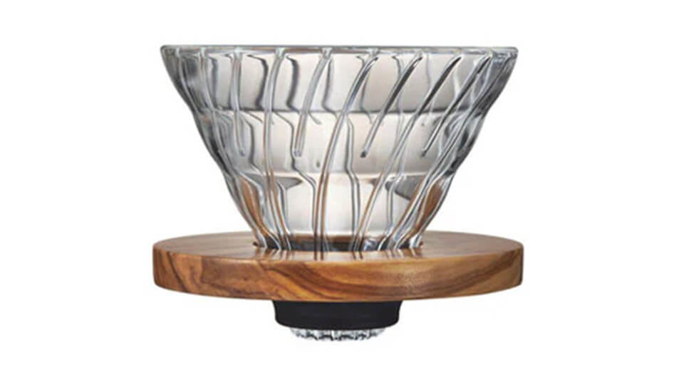 ハリオドリッパーオリーブウッド